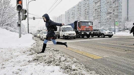 В России установлен первый светофор, фиксирующий нарушения пешеходов
