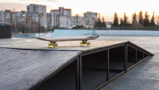 В Малмыже построили скейт-парк