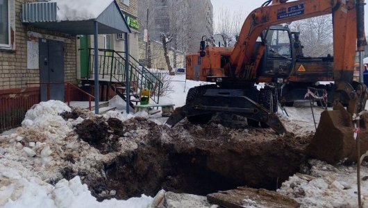 В Кирово-Чепецке произошёл дефект на водопроводе. Когда устранят аварию?
