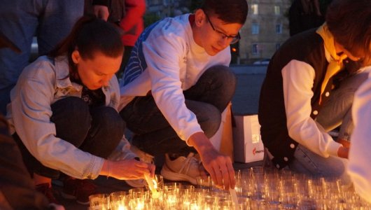 В Кирове пройдёт акция. Волонтёры Победы зажгут огненные картины в память о героях Великой Победы