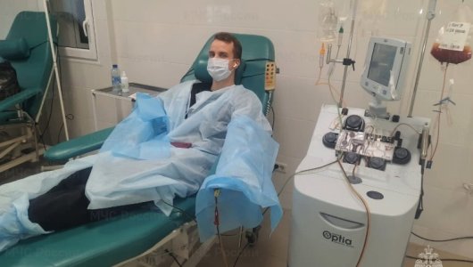 ​​​​​​Кировский пожарный спас ребёнка, отдав ему клетки костного мозга