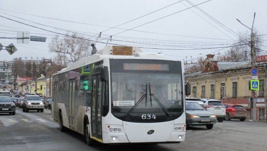 В Кирове изменен маршрут троллейбуса №8
