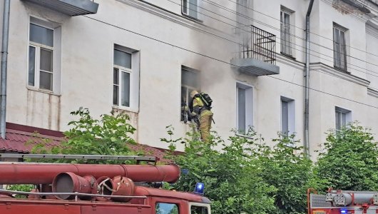 Пожар в Котельниче: один человек погиб