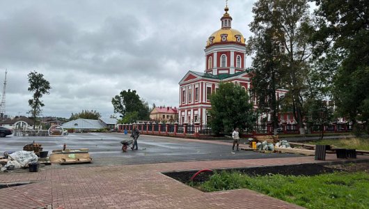 В сквере у Спасского собора установят Ворота русского севера