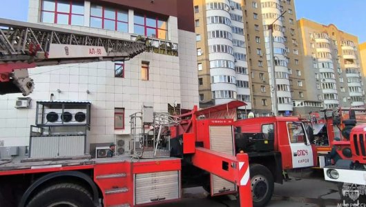 Пожар в ТЦ на Воровского: в МЧС рассказали подробности