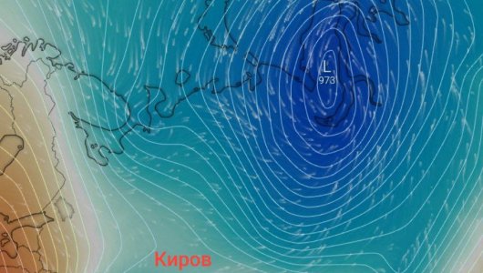 Кировская область оказалась в барической седловине