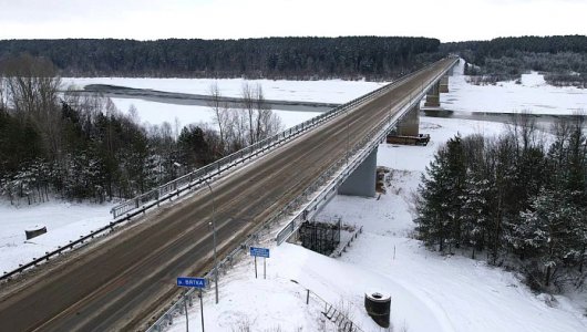 Ремонт крупнейшего моста через Вятку завершен спустя 8 месяцев