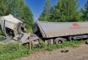 В Советском районе произошла смертельная авария с автомобилем КАМАЗ