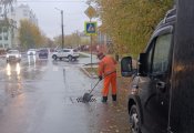 В Кирове усиленно чистят ливнёвки