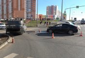 Жаркий спор участников ДТП в Чистых прудах